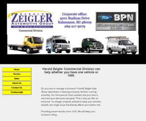 haroldzeiglercommercial.com: Harold Zeigler Commercial Divison
Harold Zeigler Commerical can help your business weather you have one or 100 vehicles