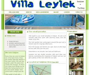 villaleylek.com: Villa Leylek website - Dalyan
Book online safely at Villa Leylek - Dalyan