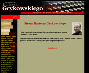 grykowski.com: Bartosz Grykowski
Oficjalna strona internetowa Bartosza Grykowskiego.