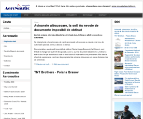 magazin-aeronautic.ro: Magazin Aeronautic
Magazin Aeronautic - revista online de stiri aviatice, noutati, aeronave, avioane