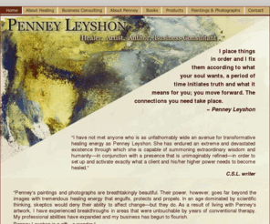 penneyleyshon.com: Penney Leyshon ~ Healer, Artist, Author and Business Consultant
