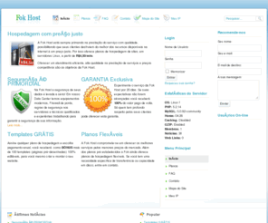 fok.com.br: Início - Fok Hospedagem de Sites
Hospedagem de sites com Joomla, SMF, fórum, blogs, e tudo para sua diversão ou para sua empresa