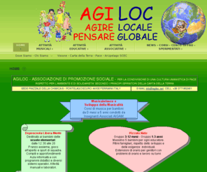 agiloc.net: AGILOC - Home
Homepage dell'associazione di promozione sociale AGILOC