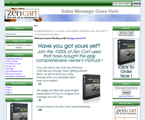 makecashtips.com: Zen Cart!, The Art of E-commerce
Zen Cart! :  - ecommerce, open source, shop, online shopping