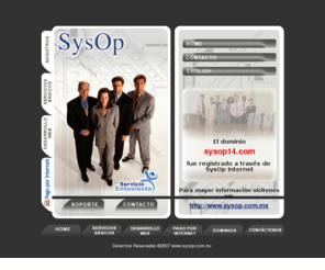 sysop14.com: SysOp
Proveedor de servicios tecnológicos vanguardistas