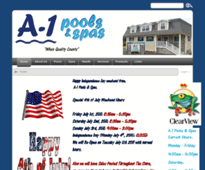 a-1poolsandspas.net: A-1 Pools & Spas >  Home
A-1 Pools & Spas 131 Oxford Rd. Oxford, Connecticut 06478