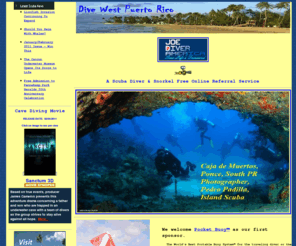 divewestpr.org: Dive West Puerto Rico
Free resources for Scuba Divers visiting the island of Puerto Rico, Free information for scuba divers visiting the island of puerto rico.