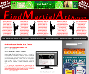 findmartialarts.com: Find Martial Arts
Find Martial Arts Training Studios Schools Lessons Classes Academies and more.