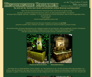 historische-brunnen.com: Antike Brunnen aus Naturstein | Stein-Galerie Cirotzki
Historische Brunnen aus Naturstein. Handgehauen, einmalig!