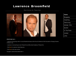 lawrencebroomfield.com: Lawrence Broomfield
Lawrence Broomfield