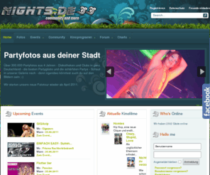 nrw-nights.com: nights.de - community & more
nights.de die Partycommunity für NRW - über 300.000 Eventphotos, 42.000 User und tausende Userpics

Werde noch heute kostenlos Mitglied