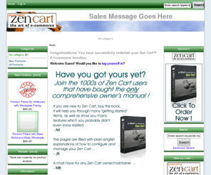 carlycat.com: Zen Cart!, The Art of E-commerce
Zen Cart! :  - ecommerce, open source, shop, online shopping