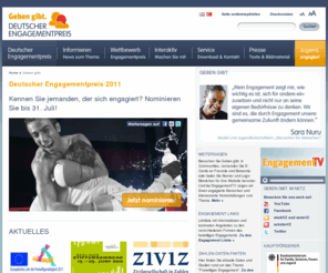 geben-gibt.de: 23 Millionen Menschen engagieren sich! Geben gibt.
Die Kampagne 