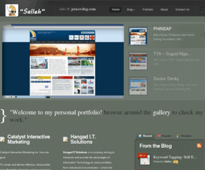 jericovilog.com: Jerico "Salleh" Vilog
Affordable web development services. Blog and website.