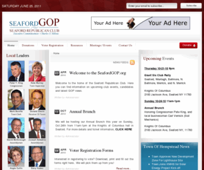 seafordgop.org: Seaford Republican Club - Seaford NY
Official web site of the Seaford Republican Club. Seaford NY 11783