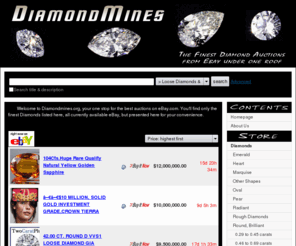 diamondmines.org: Diamond Mines Homepage
Diamondmines Homepage