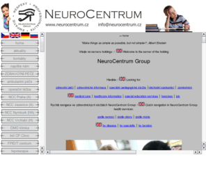 neurocentrum.cz: NeuroCentrum Group
