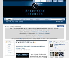 spacetimestudios.com: Spacetime Studios - Mobile Global MMOs
vBulletin 4.0 Publishing Suite with CMS