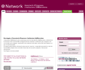 22network.net: 22@Network Associació d'Empreses i Institucions 22@Barcelona
22@Network, és una associació privada d'empreses que contribueix a l'èxit del districte 22@ i promou la relació amb el teixit social del Poblenou