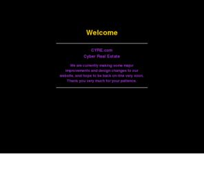 cyre.com: Welcome
Welcome