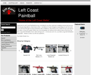 gen6intimidator.com: Left Coast Paintball
