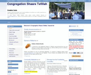 shaaretefillah.com: Home
Congregation Shaare Tefillah Teaneck NJ Orthodox Shul Minyan