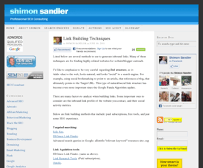 shimonsandler.com: SEO Consultant – Shimon Sandler | Professional SEO Consulting
SEO Consultant
