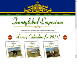 thesheds.com: Transglobal Emporium
Luxury Shed Calendars published by Transglobal Emporium - Where Quality Counts