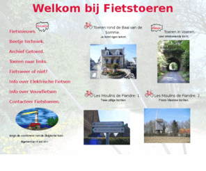 fietstoeren.be: Fietstoeren
Deze site wil u een leuke kijk geven op de fiets en fietsen.