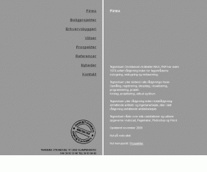 lc-ark.dk: Christiansen Arkitekter - boligbyggeri, byfornyelse, bygningsrådgivning, 
erhvervsbyggeri, nybyggeri.
Arkitekt tegnestue & bygningsrådgivning indenfor nybyggeri, ombygning, restaurering & tilbygning samt boligbyggeri, byfornyelse & erhvervsbyggeri.