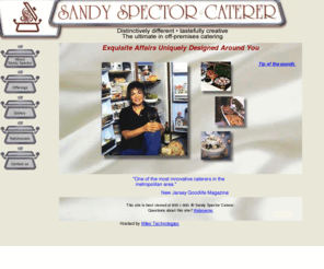 sandyspectorcaterer.com: Sandy Spector Caterer
The ultimate in off-premises catering. Exquisite affairs uniquely designed around you.