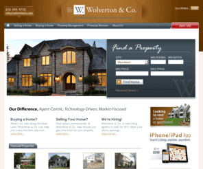 wolvertonco.com: Homes for Sale, Rentals, Luxury Homes, Real Estate in Suburban Philadelphia | Wolverton & Co.
Use Wolverton & Co. to search homes for sale and rentals in suburban Philadelphia. Property management. Financial services. Find a local real estate agent to help you in your property search.