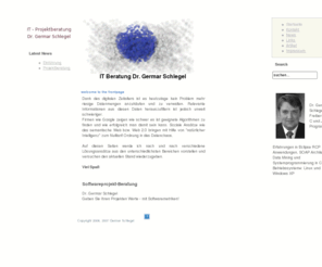 drschlegel.com: Germar Schlegel - Home
Joomla - the dynamic portal engine and content management system