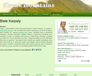 slovakmountains.net: Welcome to GetSimple! | Slovak mountains, hory, hotely, turistika, lyžování, slovensko
Thank you for using GetSimple CMS. This is your homepage, so please change this text to be what you want. GetSimple CMS Documentation How to Create a G