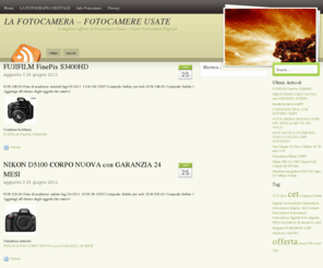 lafotocamera.com: LA FOTOCAMERA – FOTOCAMERE USATE
Cerchi una Fotocamera usata? Ecco le migliori offerte dell'Usato Fotocamere digitali a prezzi convenienti!