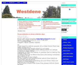 westdene.org: westdene.org - Westdene Home
Westdene Residents Association