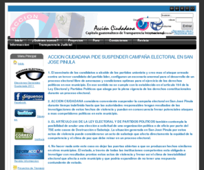 accionciudadana.org.gt: Accion Ciudadana - Inicio
Acción Ciudadana Guatemala