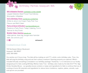 birthdaypartiesissaquahwa.info: Birthday Parties Issaquah WA - best birthday party places for kids in Issaquah WA
All the top birthday party places in Issaquah WA. These birthday places provide a fun and exciting birthday party experience to children of all ages