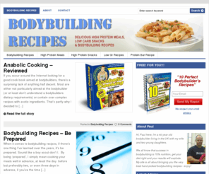 bodybuilding-recipes.org: Bodybuilding Recipes - Top Rated Recipes For Bodybuilders
Delicious high protein meals, low carb snacks and bodybuilding recipes