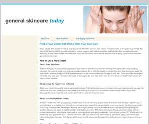 generalskincaretoday.com: General Skin Care Tips and Thoughts from MeaningfulBeauty.com
Learn more about the importance of general skin care. What general skin care is and why it is important for you. Improve your skin’s health with MeaningfulBeauty.com