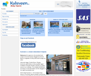 kulsveen.com: Kulsveen s.l  - Forsiden
Ferieleiligheter, Spania, Finca, Villa, Villa Martin, San Miguel, Torrevieja, Costa blanca sør