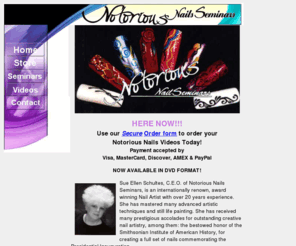 notoriousnails.com: Notorious Nails Seminars
Notorious Nails Seminars, is an internationally renown, dedicated to teaching and improving the skills needed to produce exceptional nail artistry.