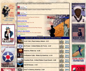 objflicks.com: Old Bluejacket's Patriotic Flicks - Flash Movie Menu
Patriotic and Nostalgic Flash Movie Menu and Movies