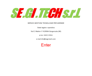 segi-tech.com: Segitech S.r.l.
Industrial Processes