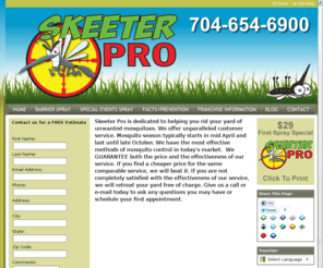 skeeterpro.com: Skeeter Pro
Skeeter Pro is dedicated to helping you rid your yard of unwanted mosquitoes we have the most effective methods of mosquiots control in to days market.