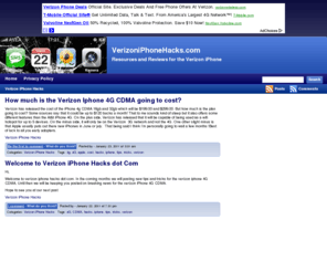 verizoniphonehacks.com: Verizon iPhone Hacks
Tips and tricks for th Verizo iPhone 4G CDMA