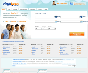 viajabem.org: ViajoBem - Sua viagem começa aqui! Passagens Aereas Promocionais
ViajoBem - Agência de viagens online. Passagens Aereas Promocionais e Hoteis com os melhores preços.  Reserve com segurança .