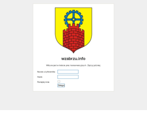 wzabrzu.info: Witaj na stronie startowej
Joomla! - dynamiczny portal i system obsługi witryny internetowej