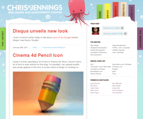 chrisjennings.com: Chris Jennings - User Experience Design
Front-end design and development built with love on open source technologies such as Wordpress and Drupal.