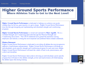 coachagnello.com: Coach Agnello - Higher Ground Sports Performance
Higher Ground Sports Performance - Coach Marc Agnello